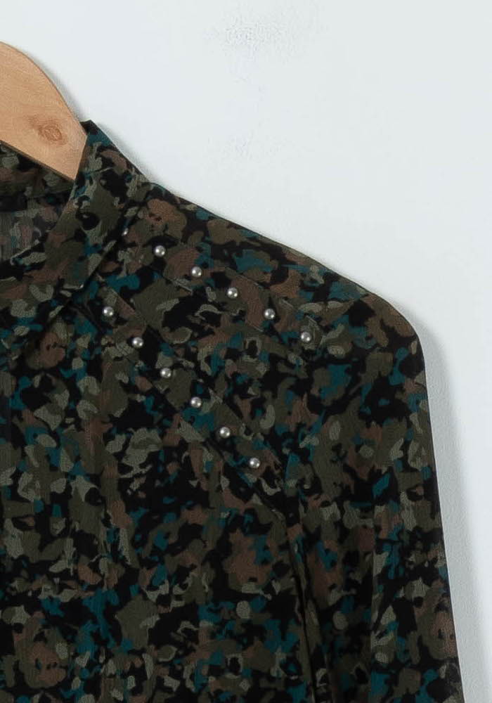 Chemise Verte et Noire - Taille S/36 - Image 3