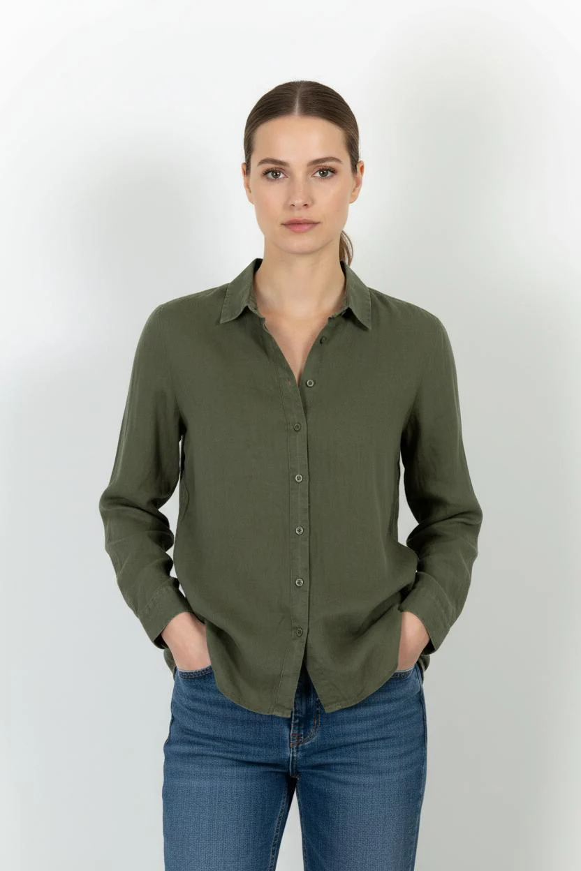 Chemise Verte - Taille S/36