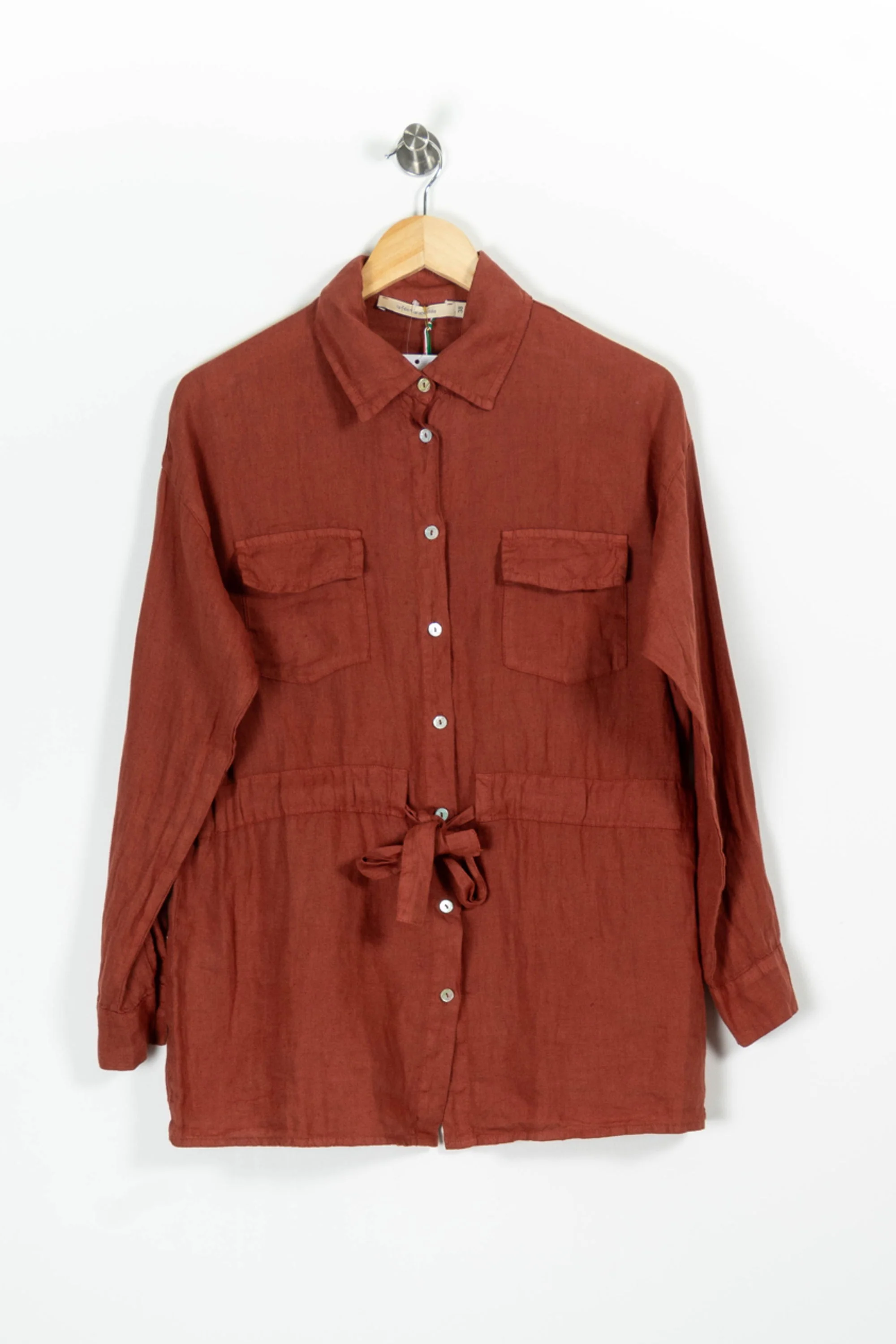 Chemisier Bordeaux - Taille M/38 - Image 2
