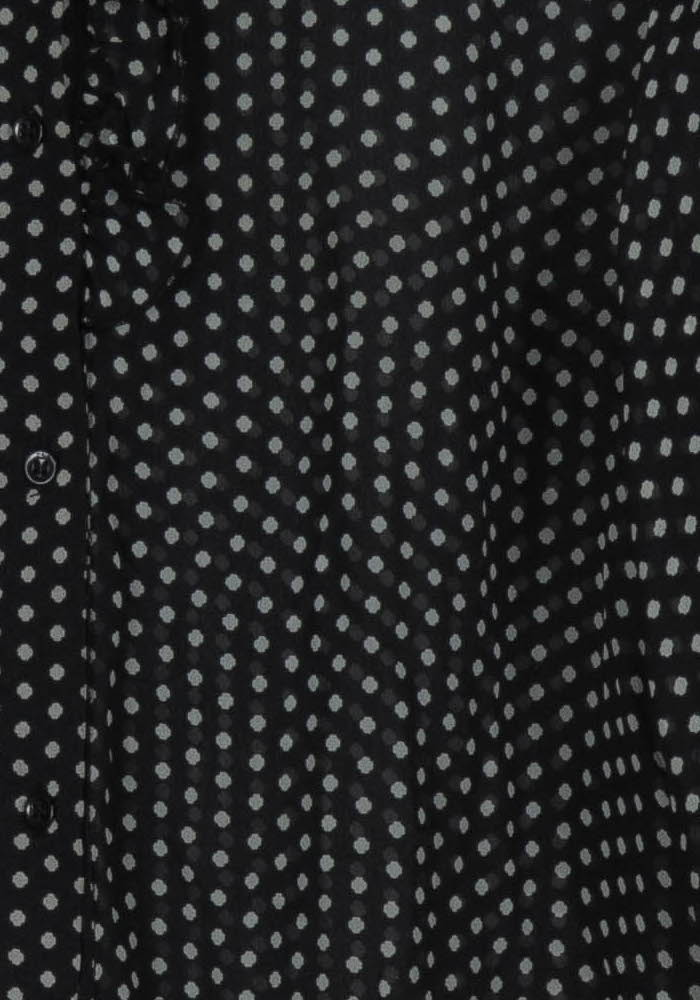 Chemisier Noir et Blanc - Taille S/36 - Image 3