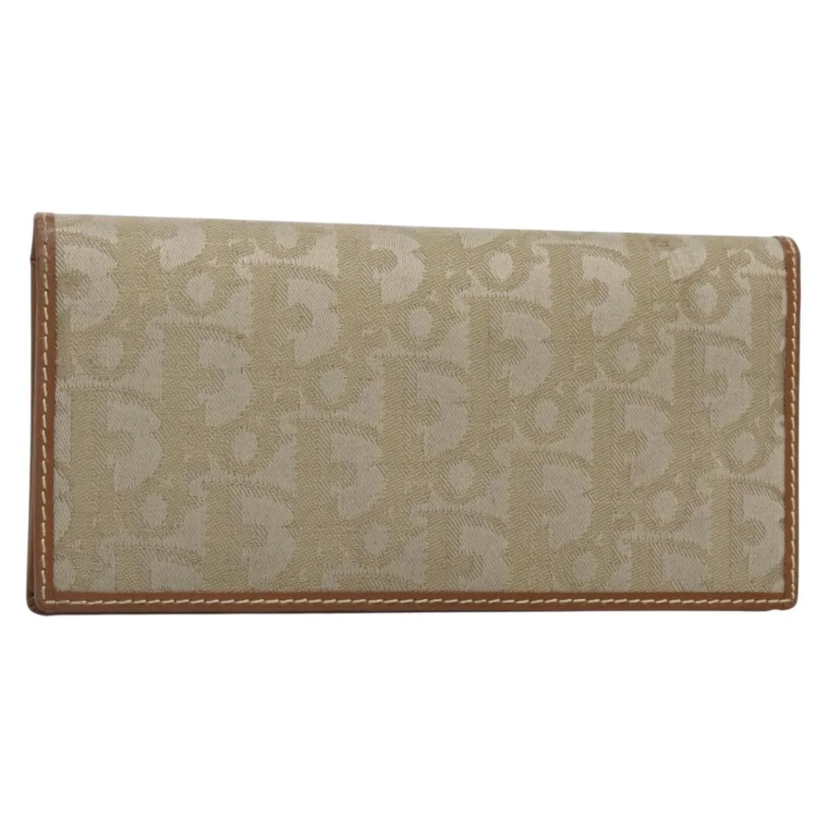 Christian Dior Trotter French Wallet Diorissimo Canvas - Image 13