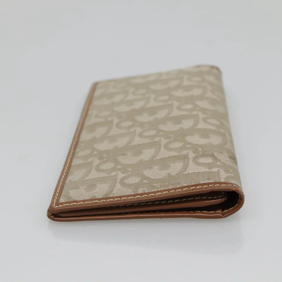 Christian Dior Trotter French Wallet Diorissimo Canvas - Image 4