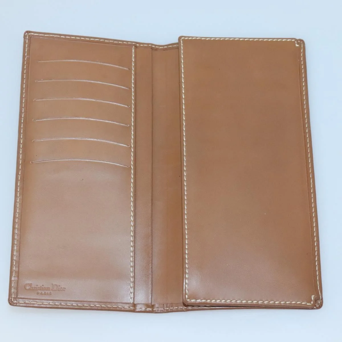 Christian Dior Trotter French Wallet Diorissimo Canvas - Image 5