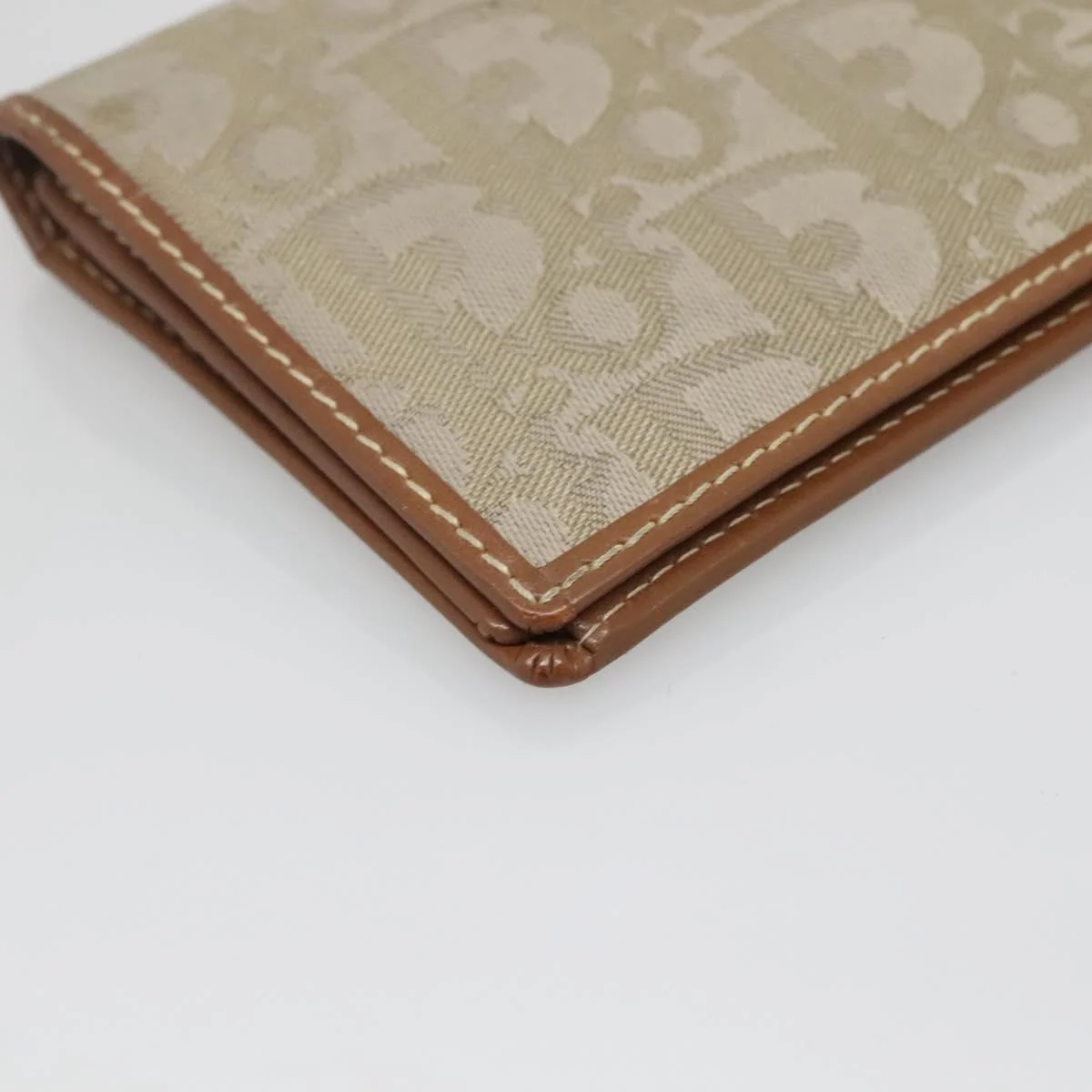 Christian Dior Trotter French Wallet Diorissimo Canvas - Image 8
