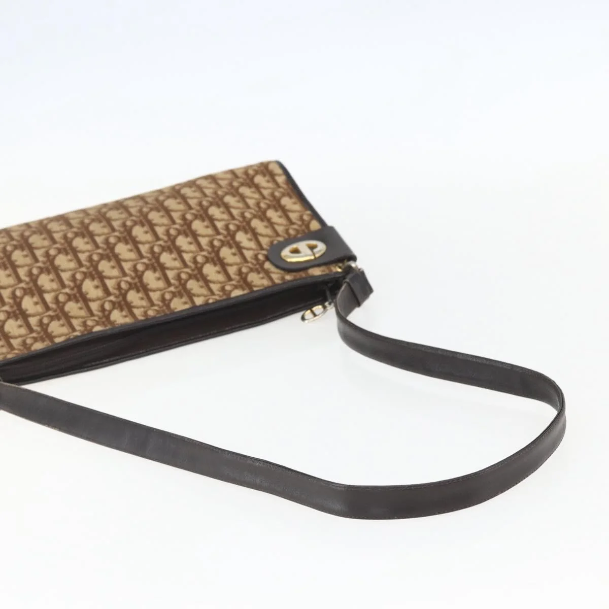 Christian Dior Vintage CD trotter Shoulder bag Canvas - Image 7