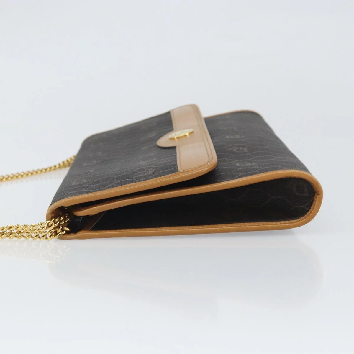 Christian Dior Vintage Honeycomb chain Canvas - Image 4