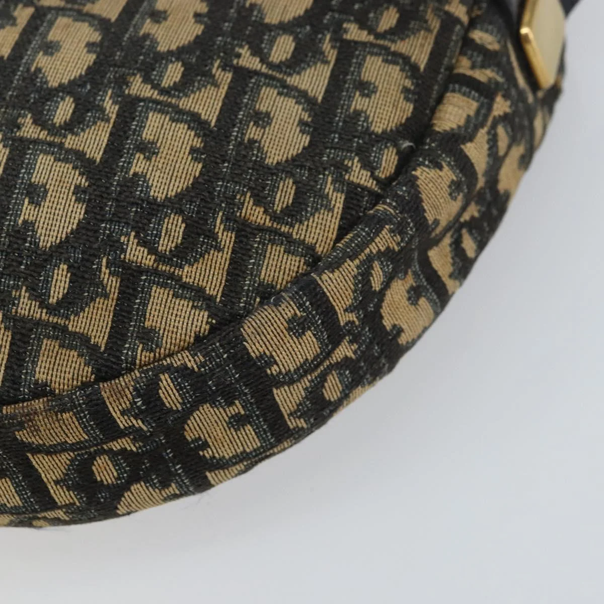 Christian Dior Vintage Trotter Shoulder Bag Canvas - Image 11