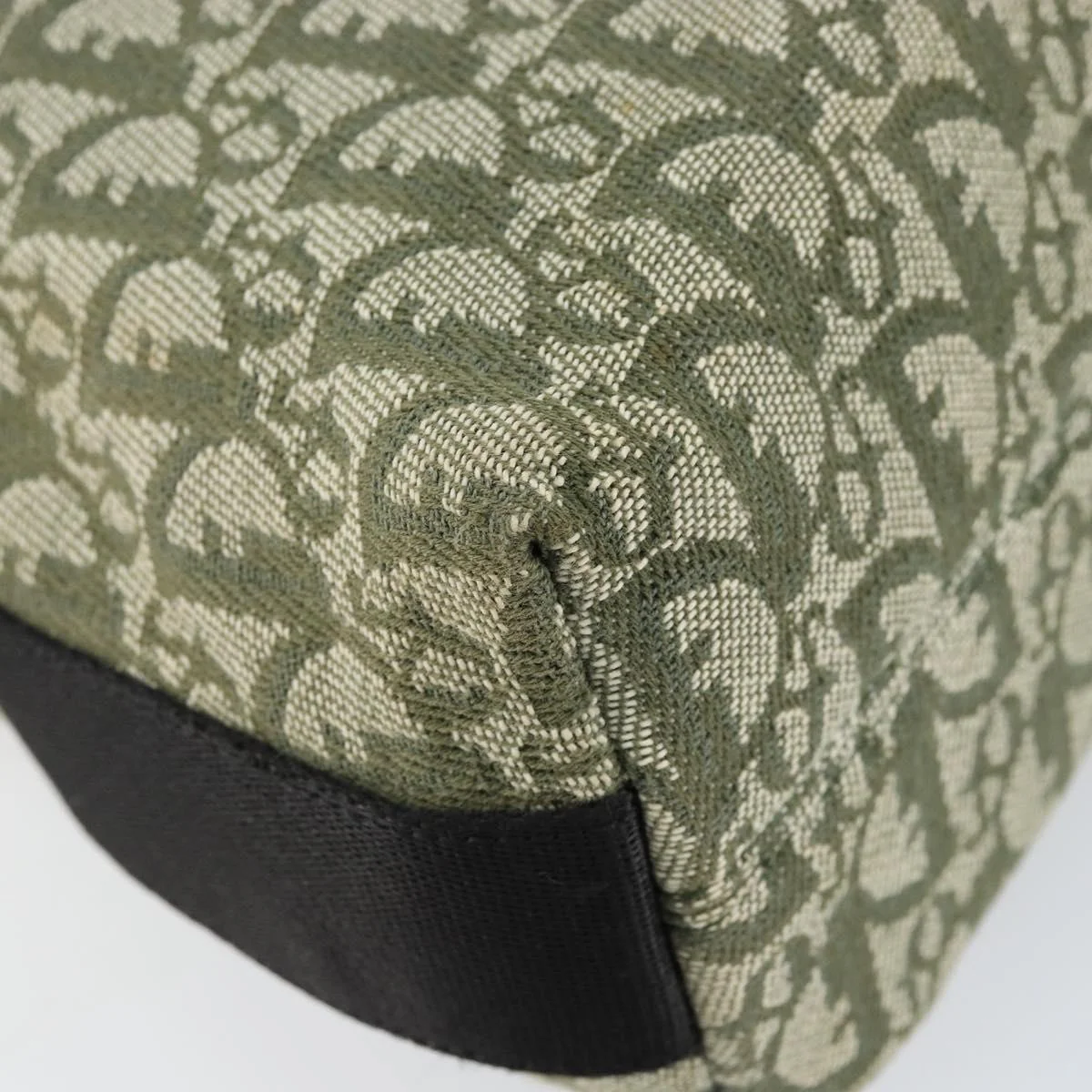 Christian Dior Vintage Trotter Shoulder Bag Canvas - Image 10