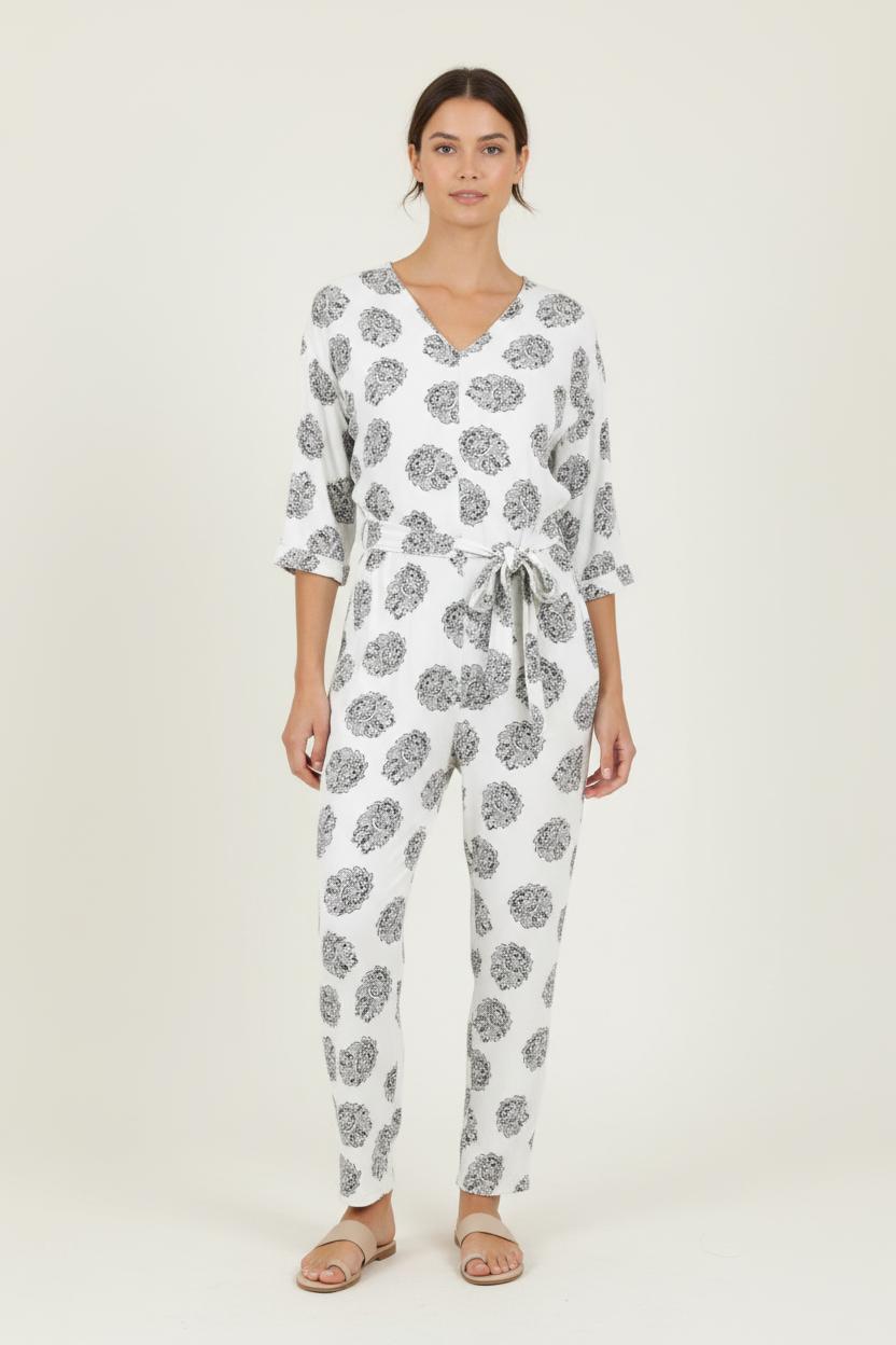 Combinaison Blanche et Noire - Taille L/40