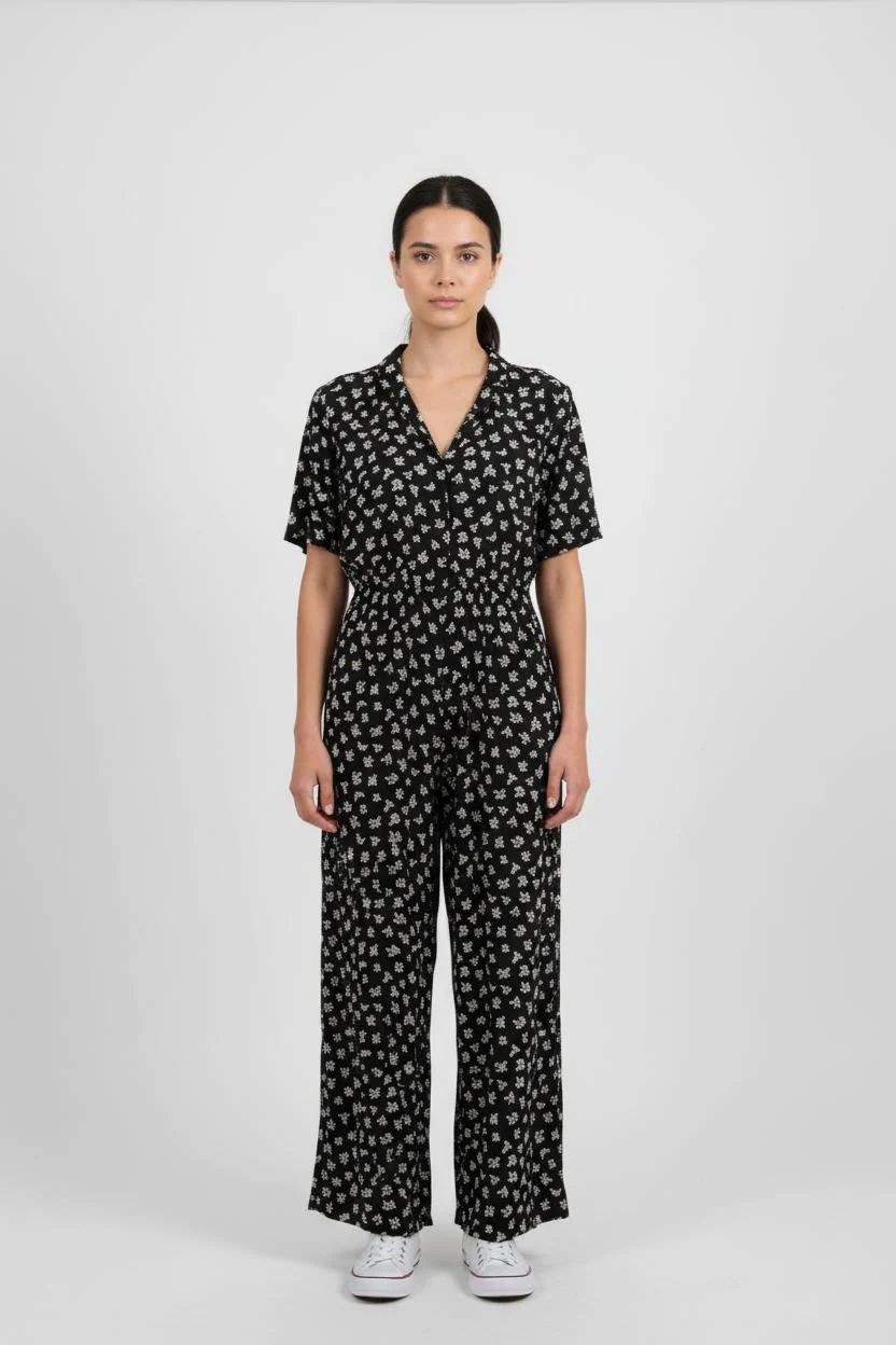 Combinaison Noire et Blanche - Taille L/40