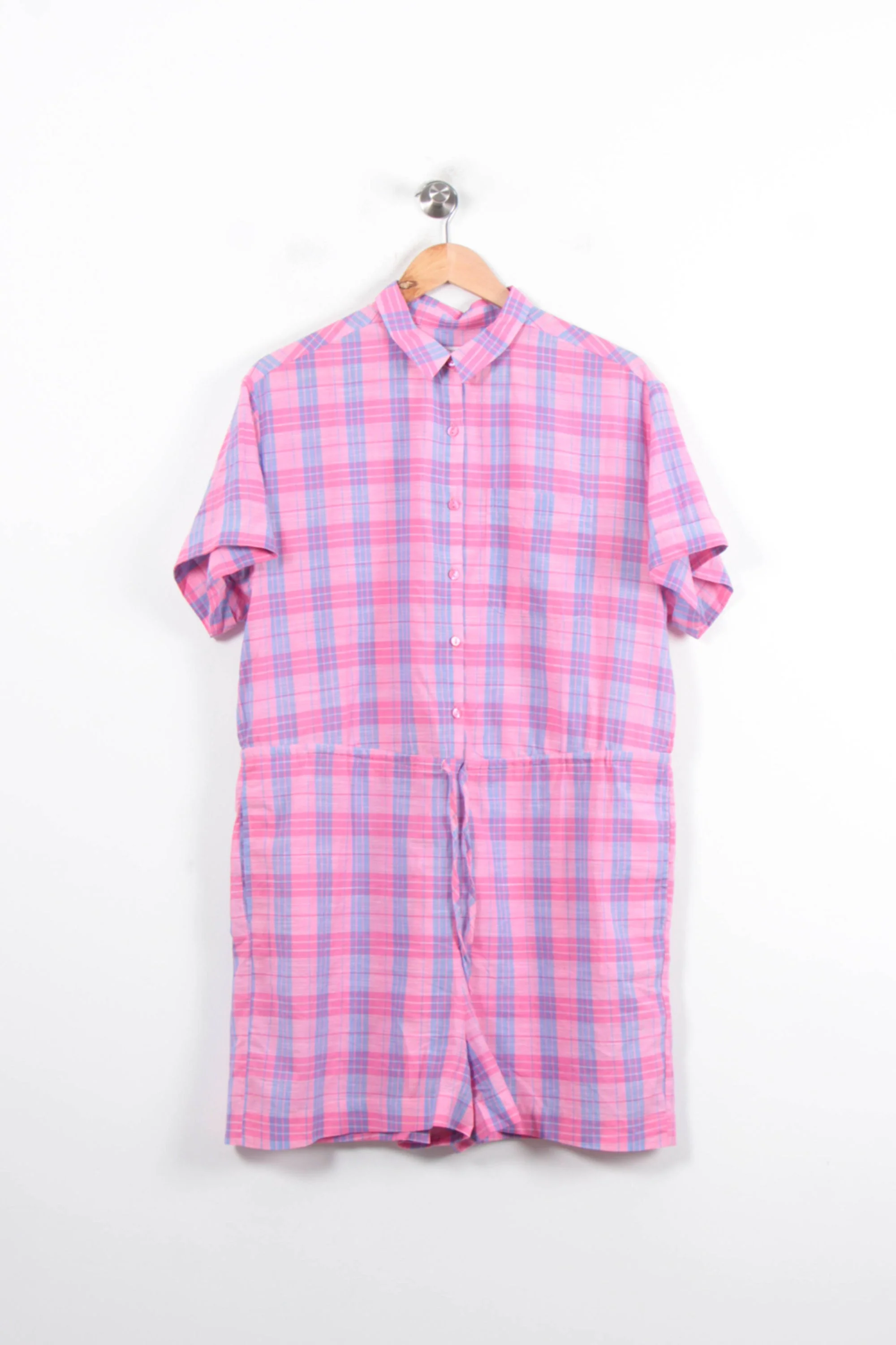 Combishort Rose et Bleu - Taille L/40 - Image 2