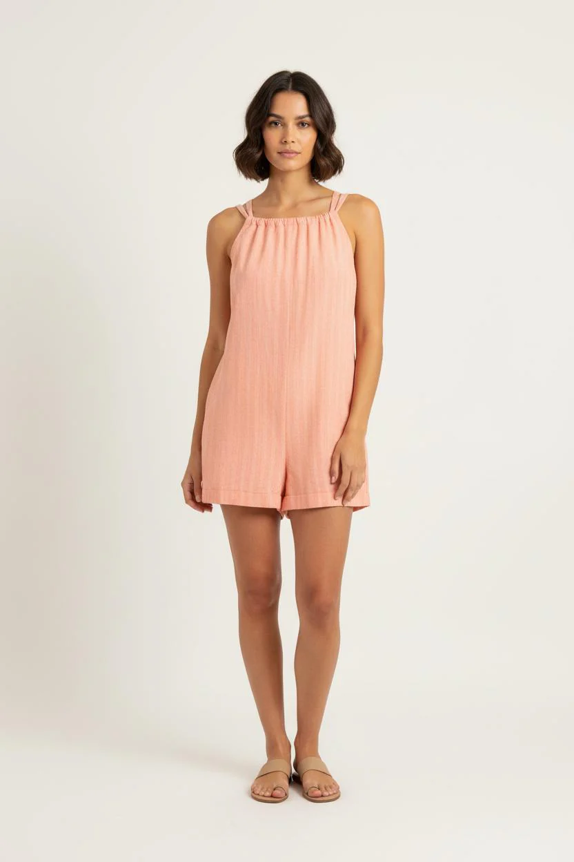 Combishort Rose - Taille S/36