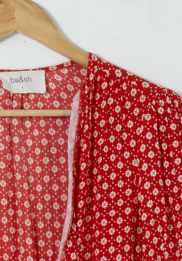 Combishort Rouge et Blanc - Taille S/36 - Image 3