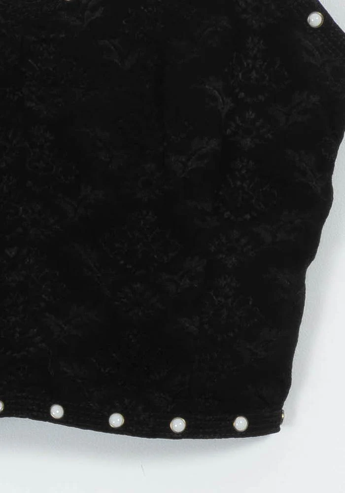 Crop top noir - Taille S/36 - Image 3