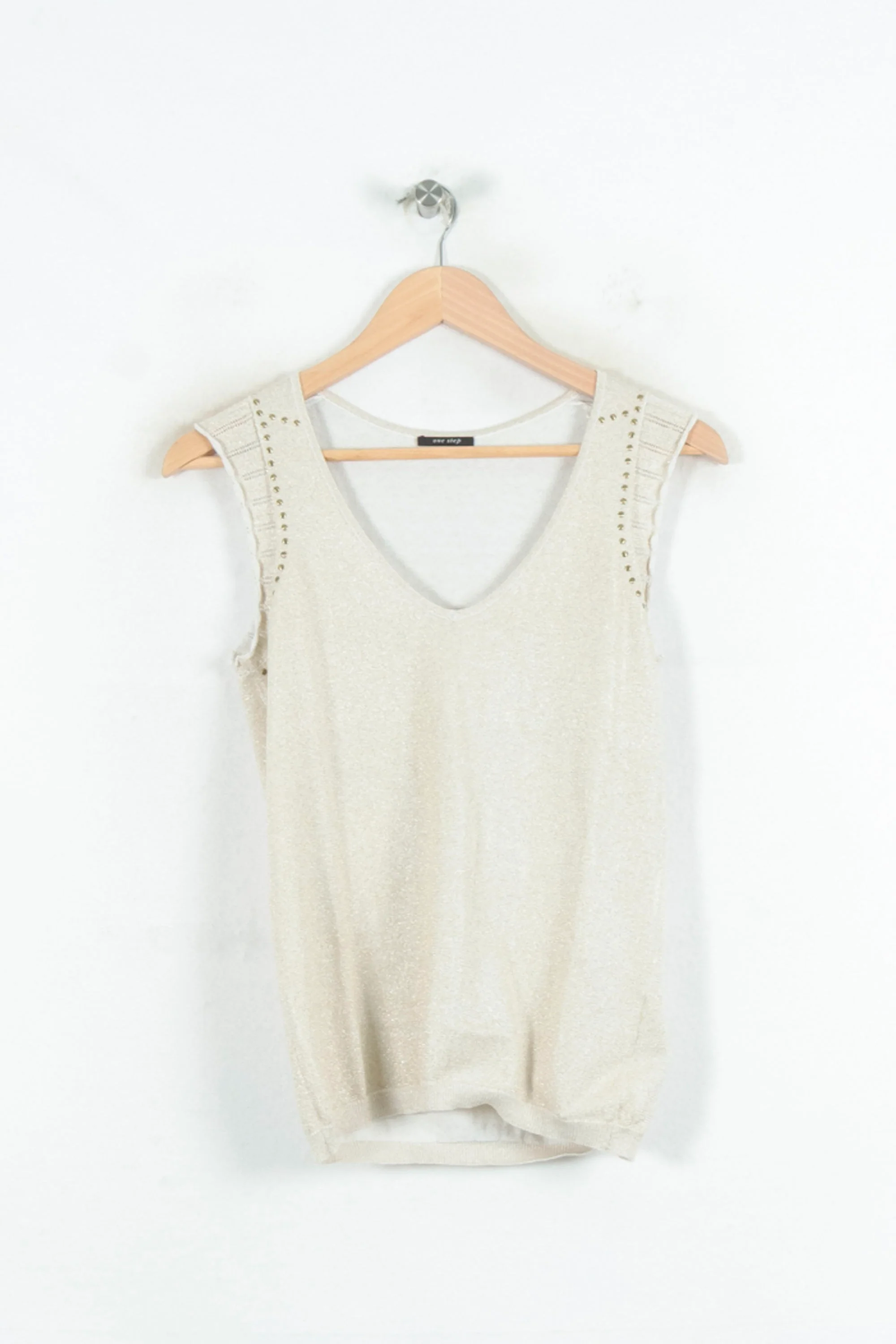 Débardeur Beige - Taille XS/34 - Image 2