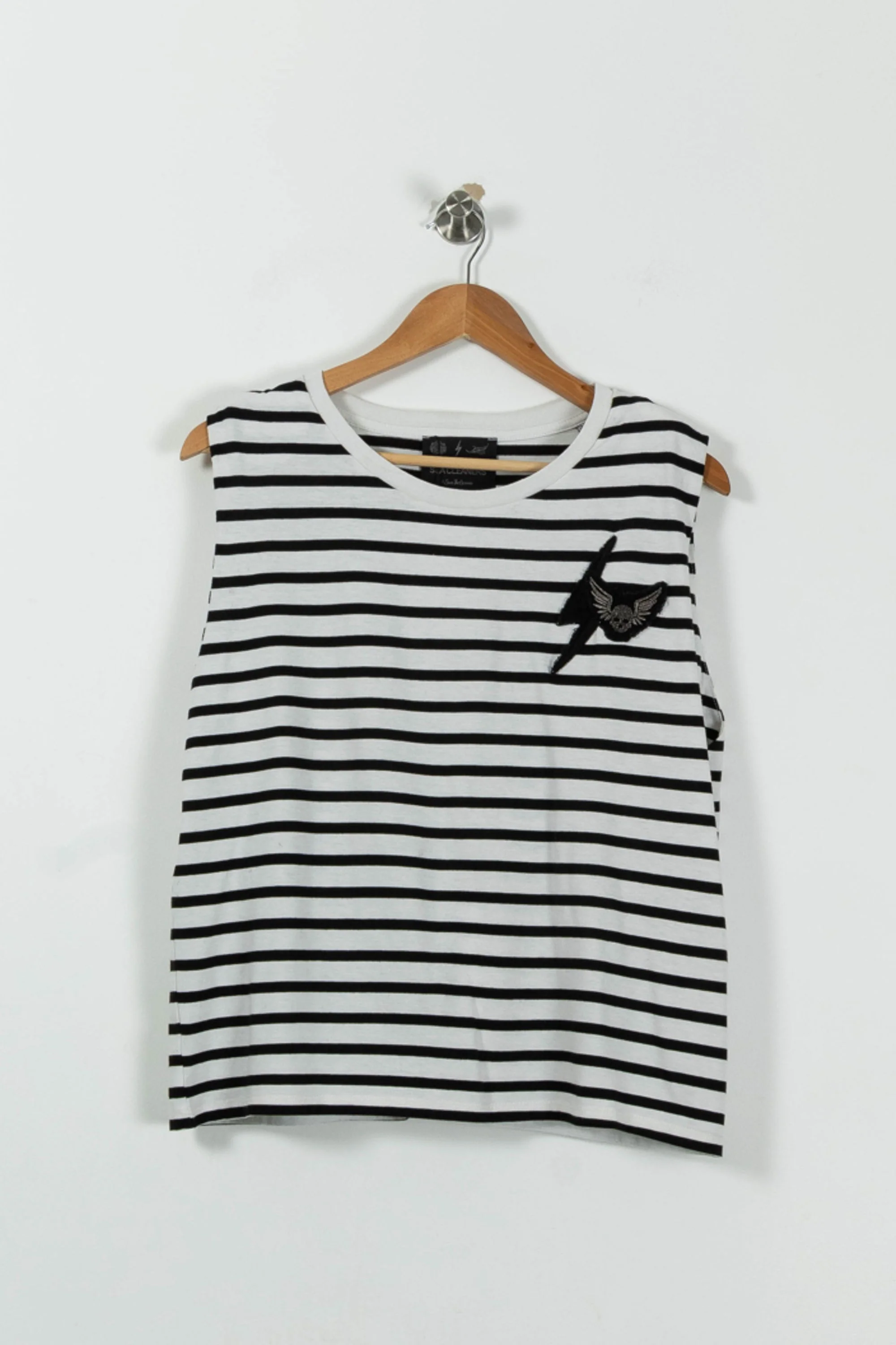 Débardeur Blanc et Noir - Taille M/38 - Image 2