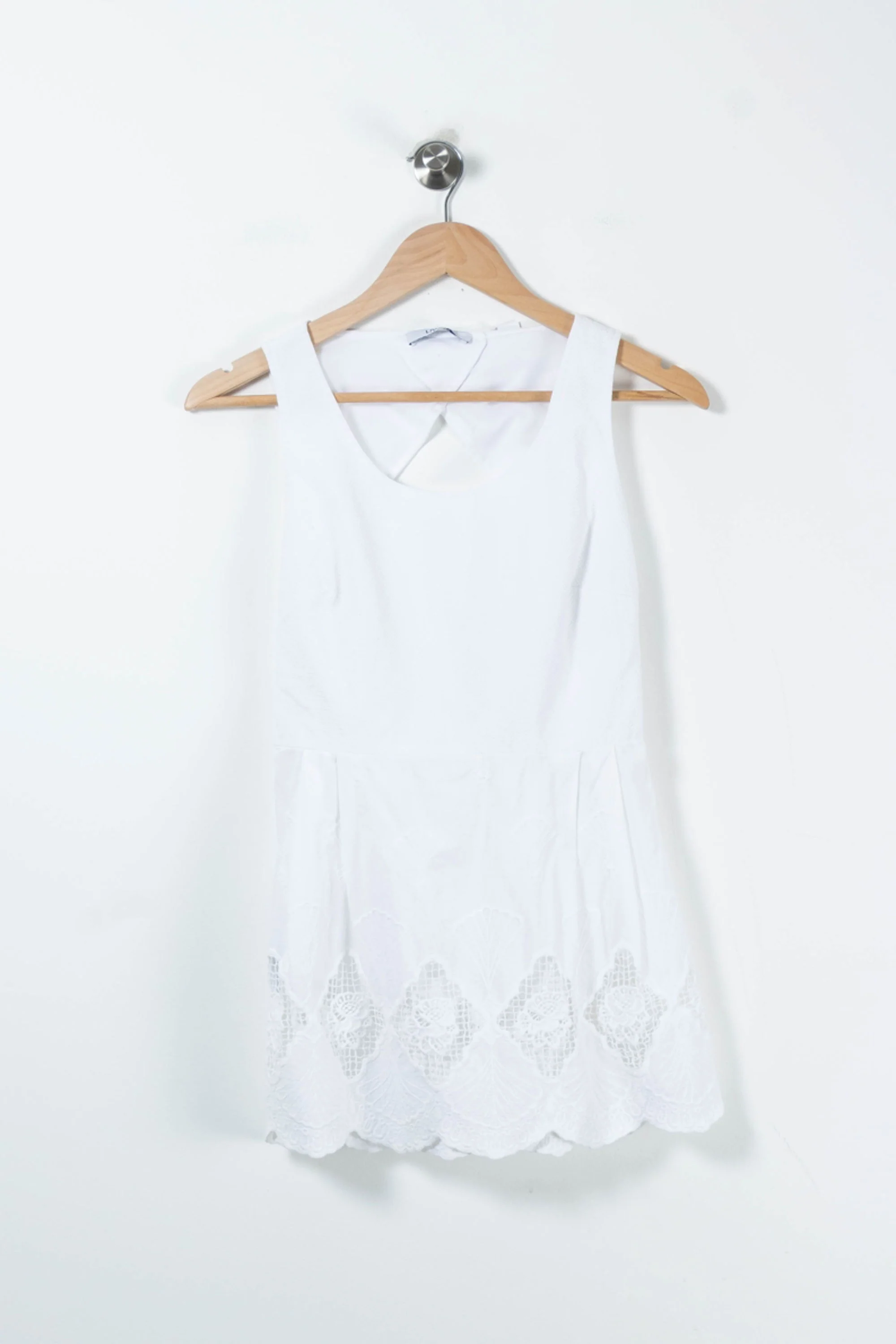 Débardeur Blanc - Taille L/40 - Image 2