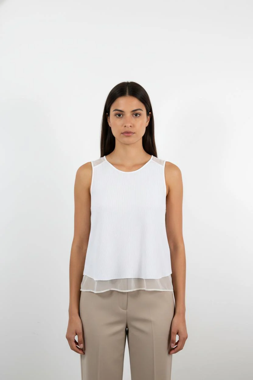Débardeur Blanc - Taille S/36