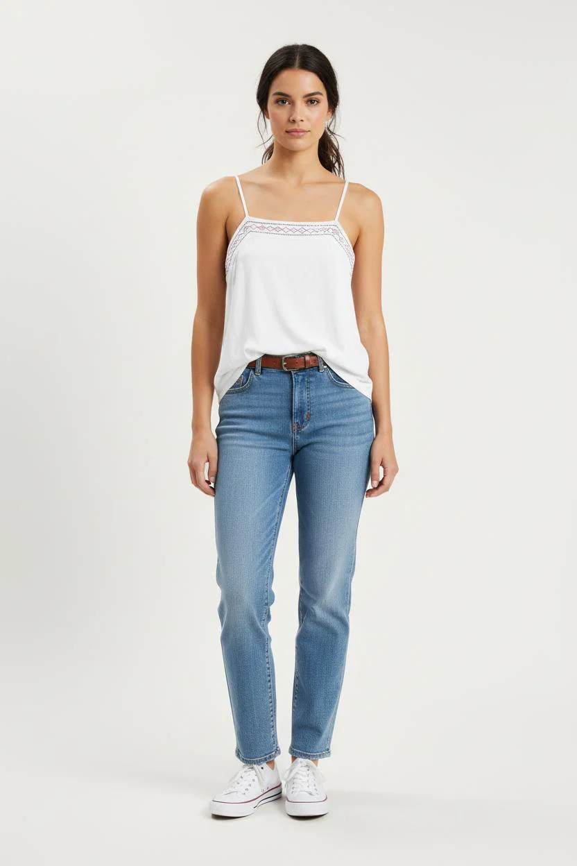 Débardeur Blanc - Taille S/36
