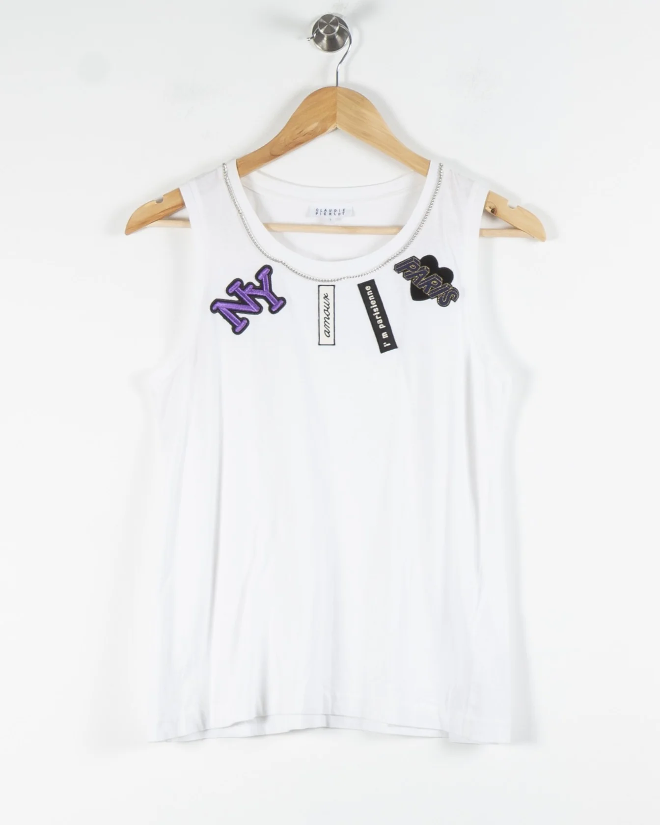 Débardeur Blanc - Taille S/36 - Image 2