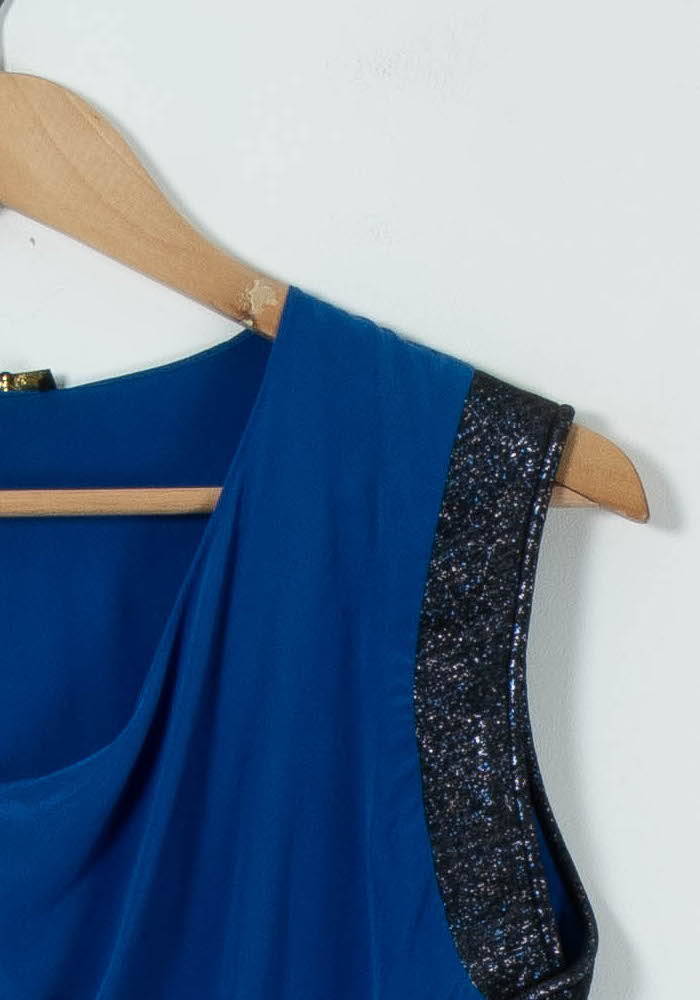 Débardeur Bleu et Noir - Taille S/36 - Image 3