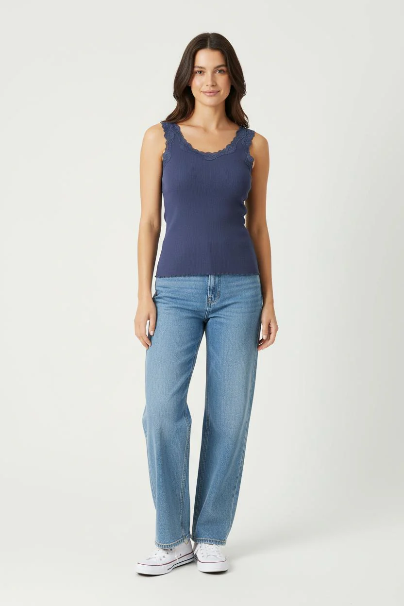 Débardeur Bleu - Taille XS/34