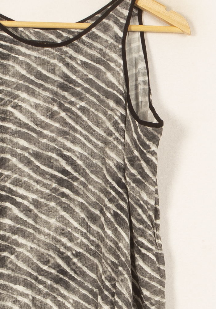 Débardeur Gris et Beige - Taille S/36 - Image 3