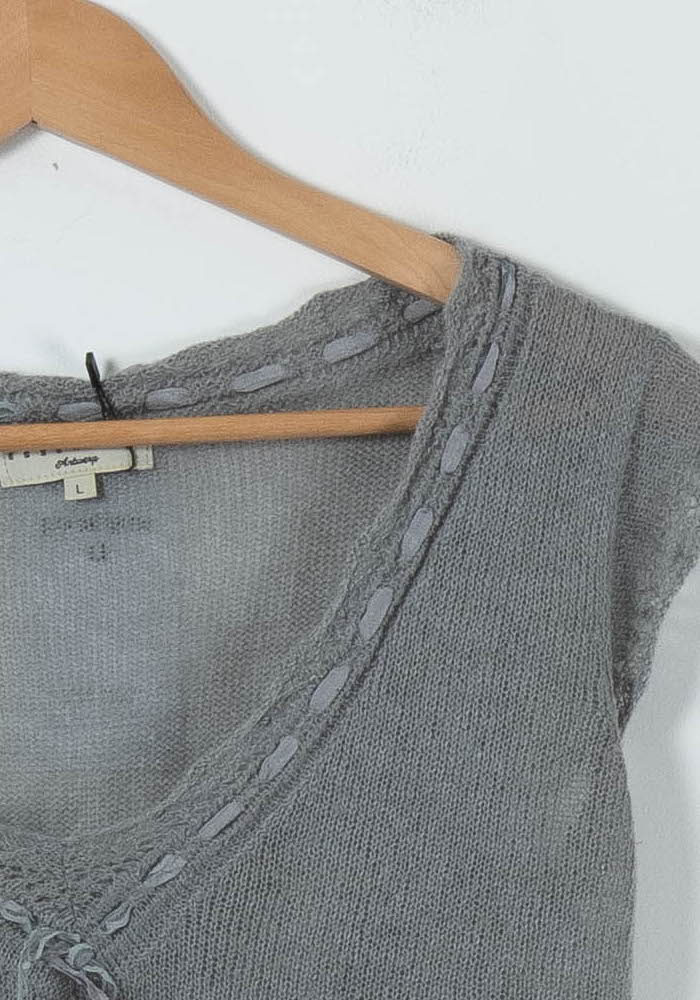 Débardeur Gris - Taille L/40 - Image 3