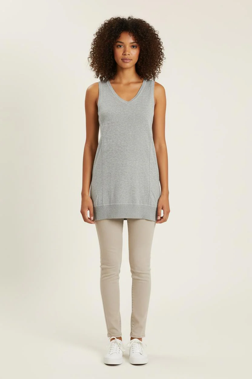 Débardeur Gris - Taille S/36