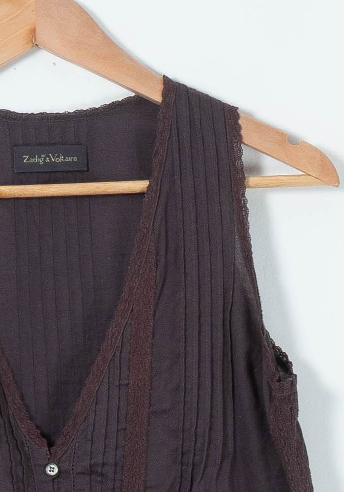 Débardeur Marron - Taille S/36 - Image 3