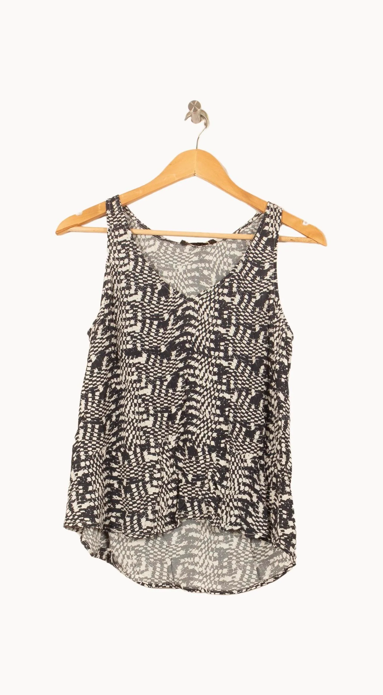 Débardeur Noir et Beige - Taille M/38 - Image 2