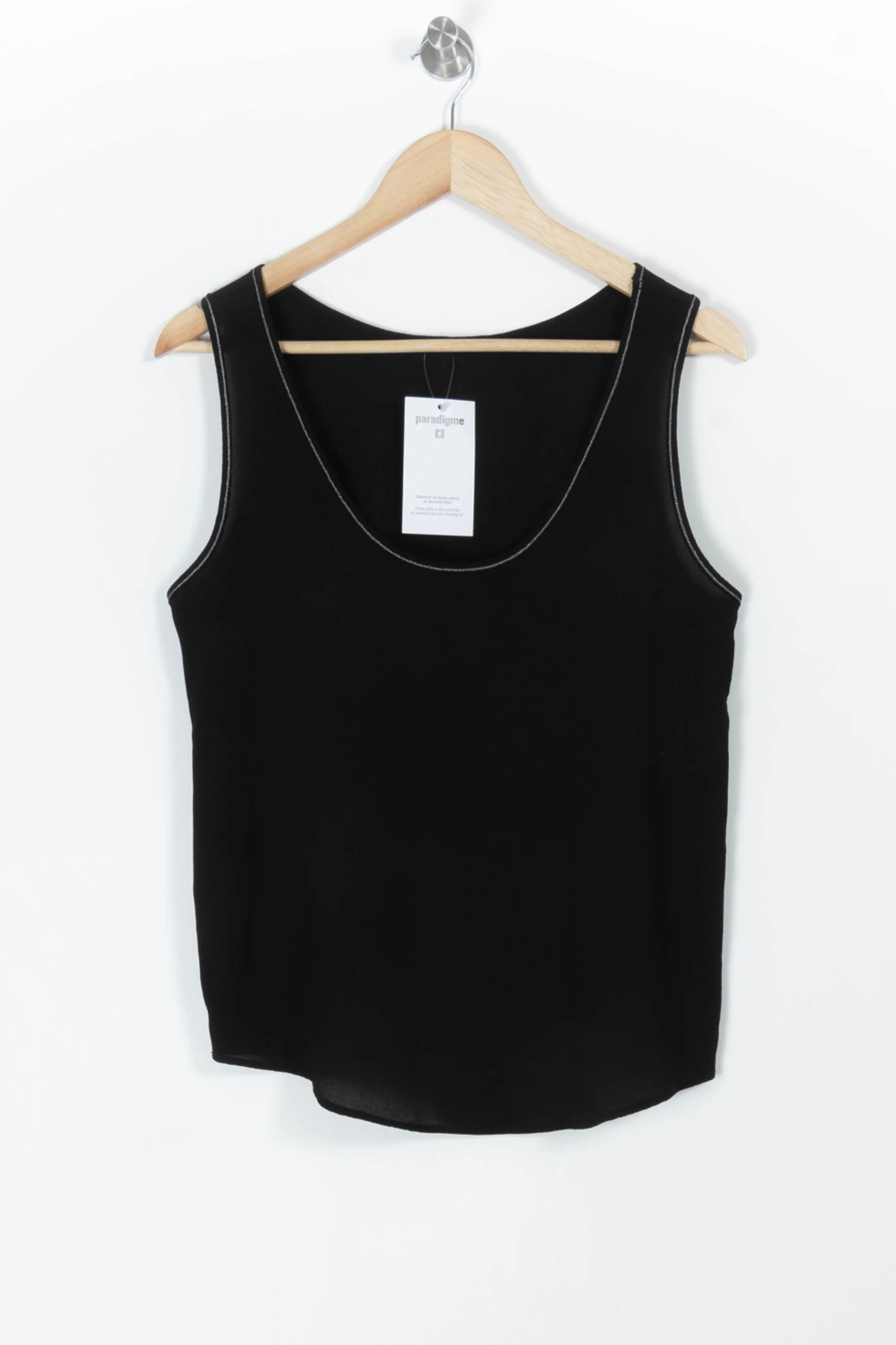 Débardeur Noir - Taille M/38 - Image 2