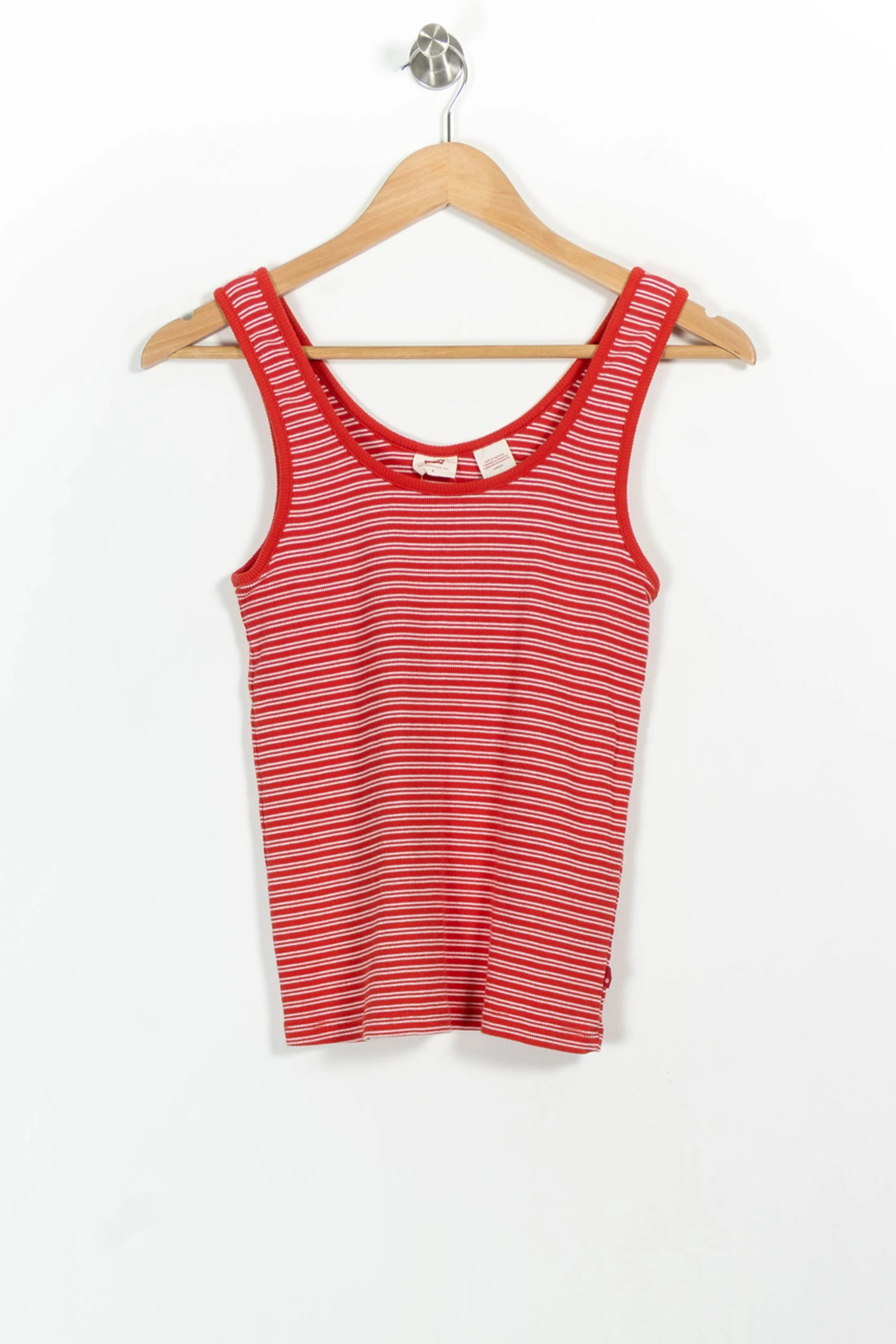 Débardeur Rouge et Blanc - Taille S/36 - Image 2