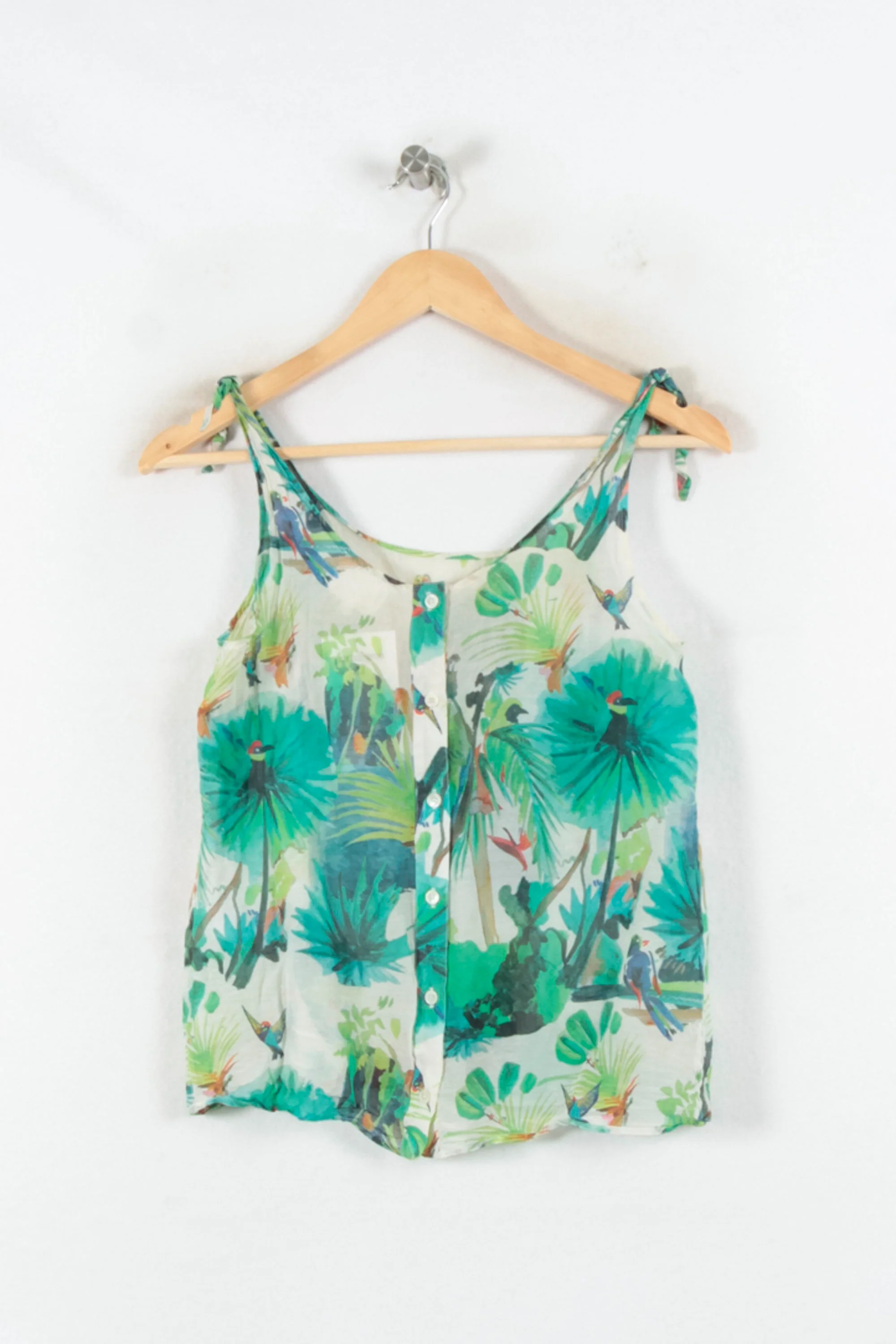 Débardeur Vert et Blanc - Taille S/36 - Image 4