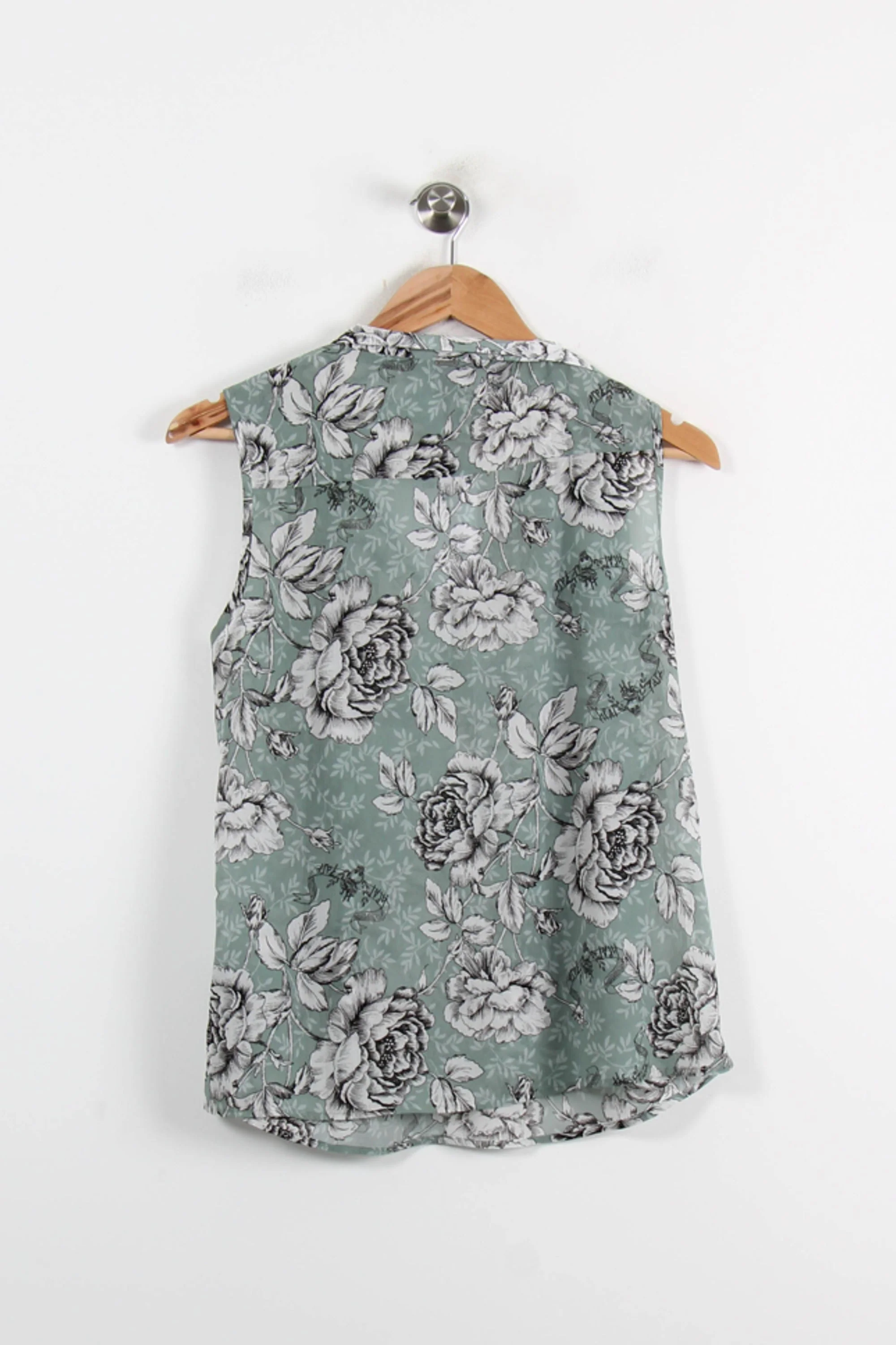 Débardeur Vert et Gris - Taille S/36 - Image 4