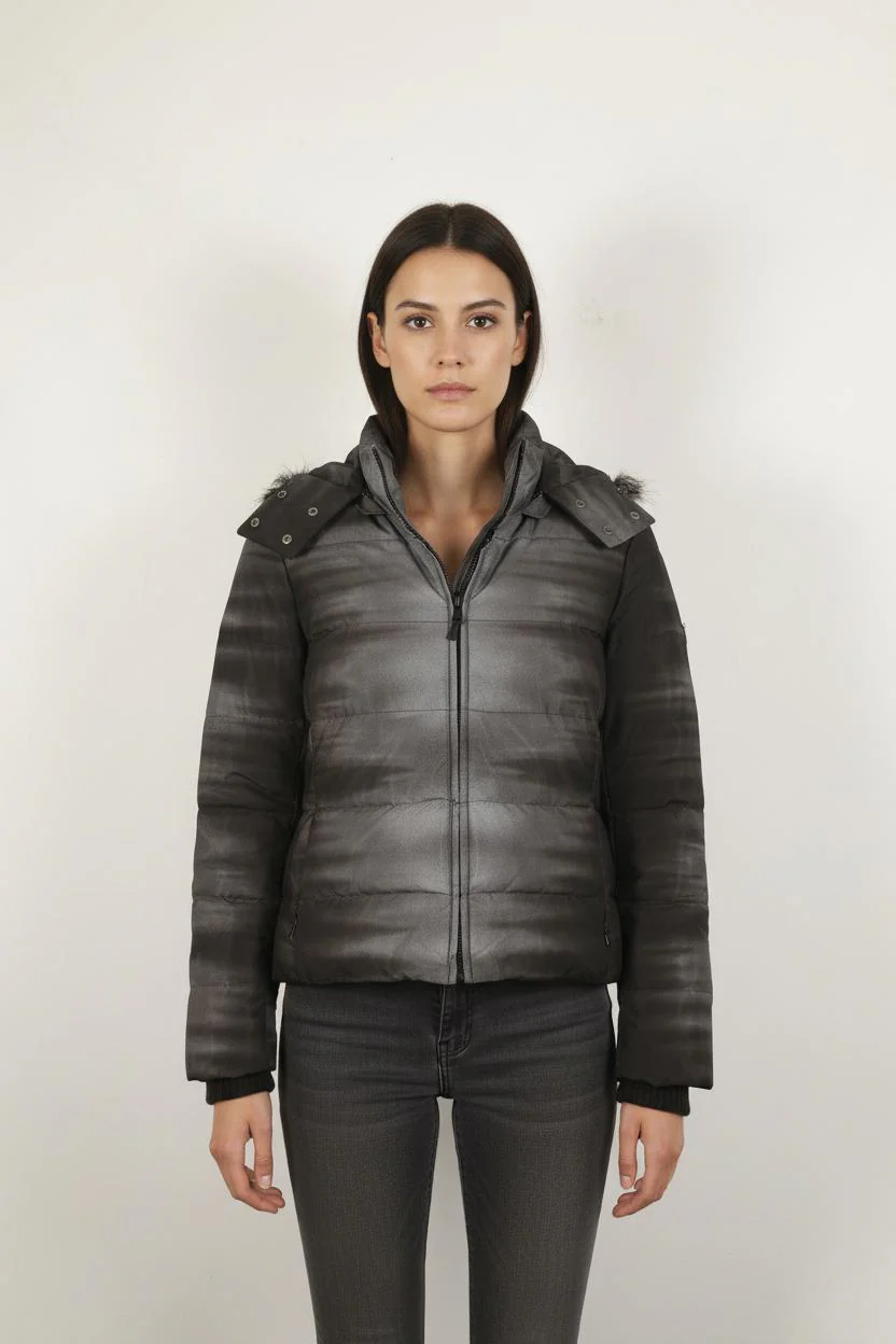 Doudoune Grise - Taille S/36