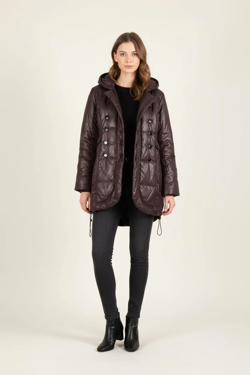 Doudoune Marron - Taille M/38