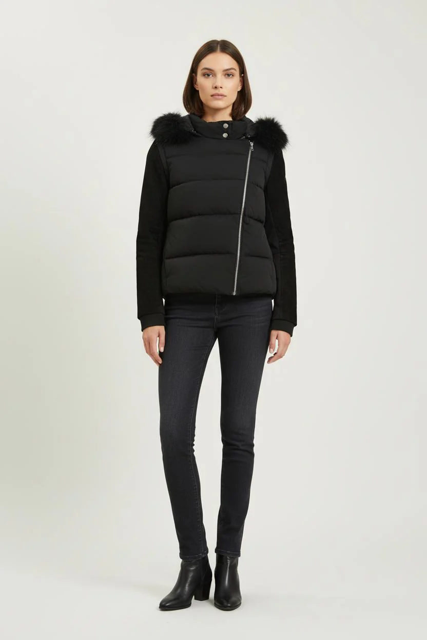 Doudoune Noire - Taille S/36