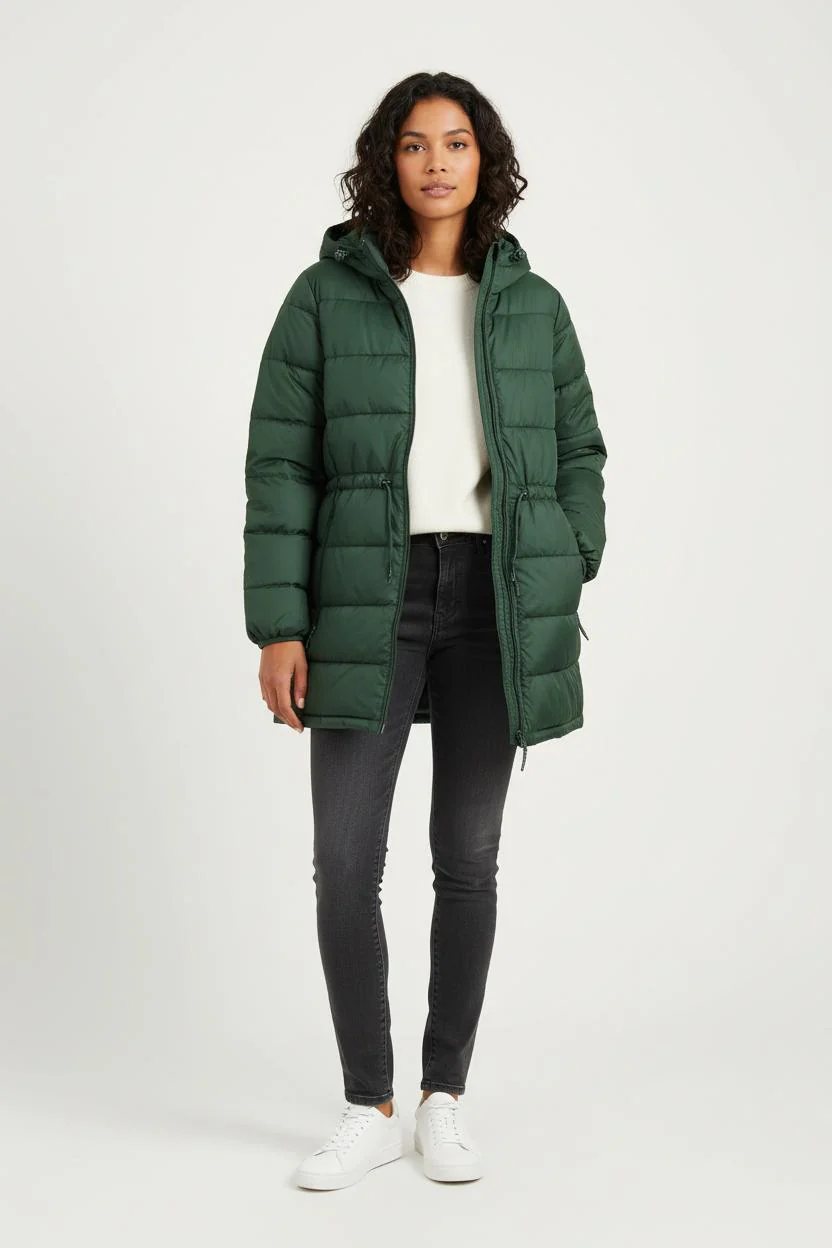 Doudoune Verte - Taille S/36