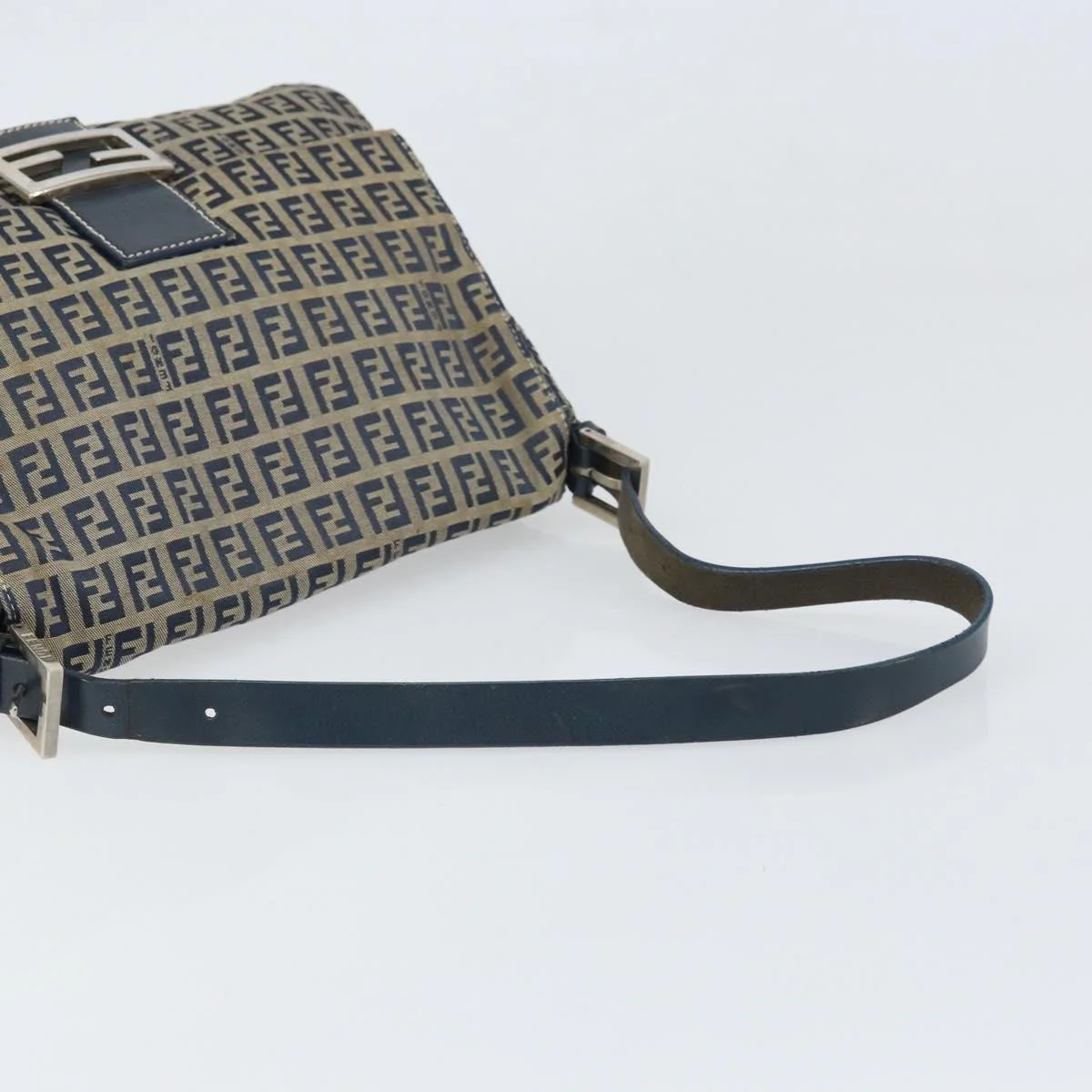 Fendi Mamma Baguette Zucchino canvas - Image 8