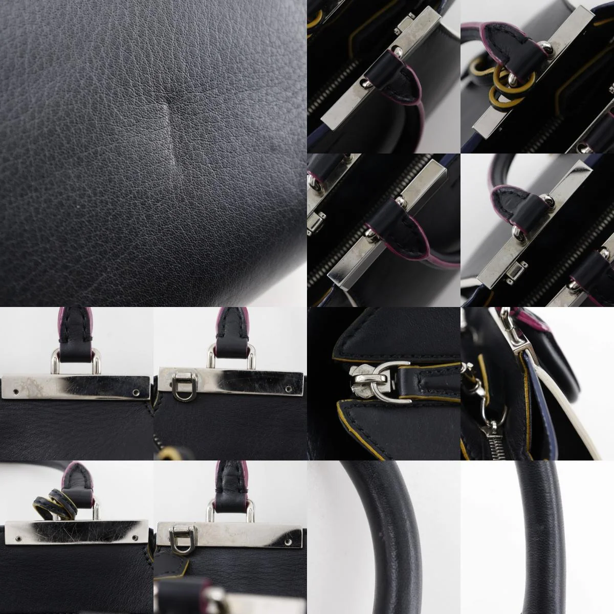 Fendi Petite 3Jours Bag Leather - Image 7