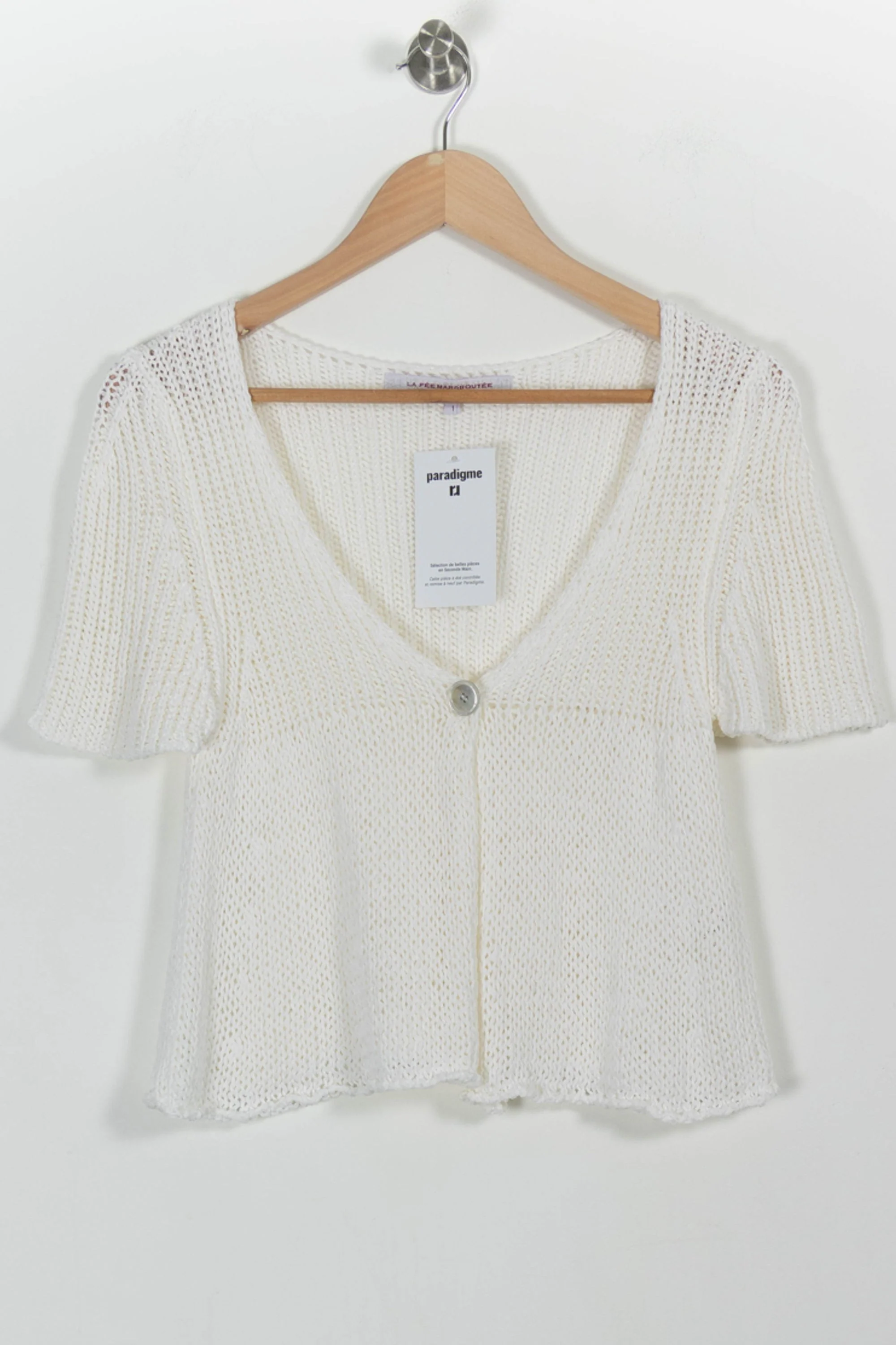 Gilet Blanc - Taille S/36 - Image 2