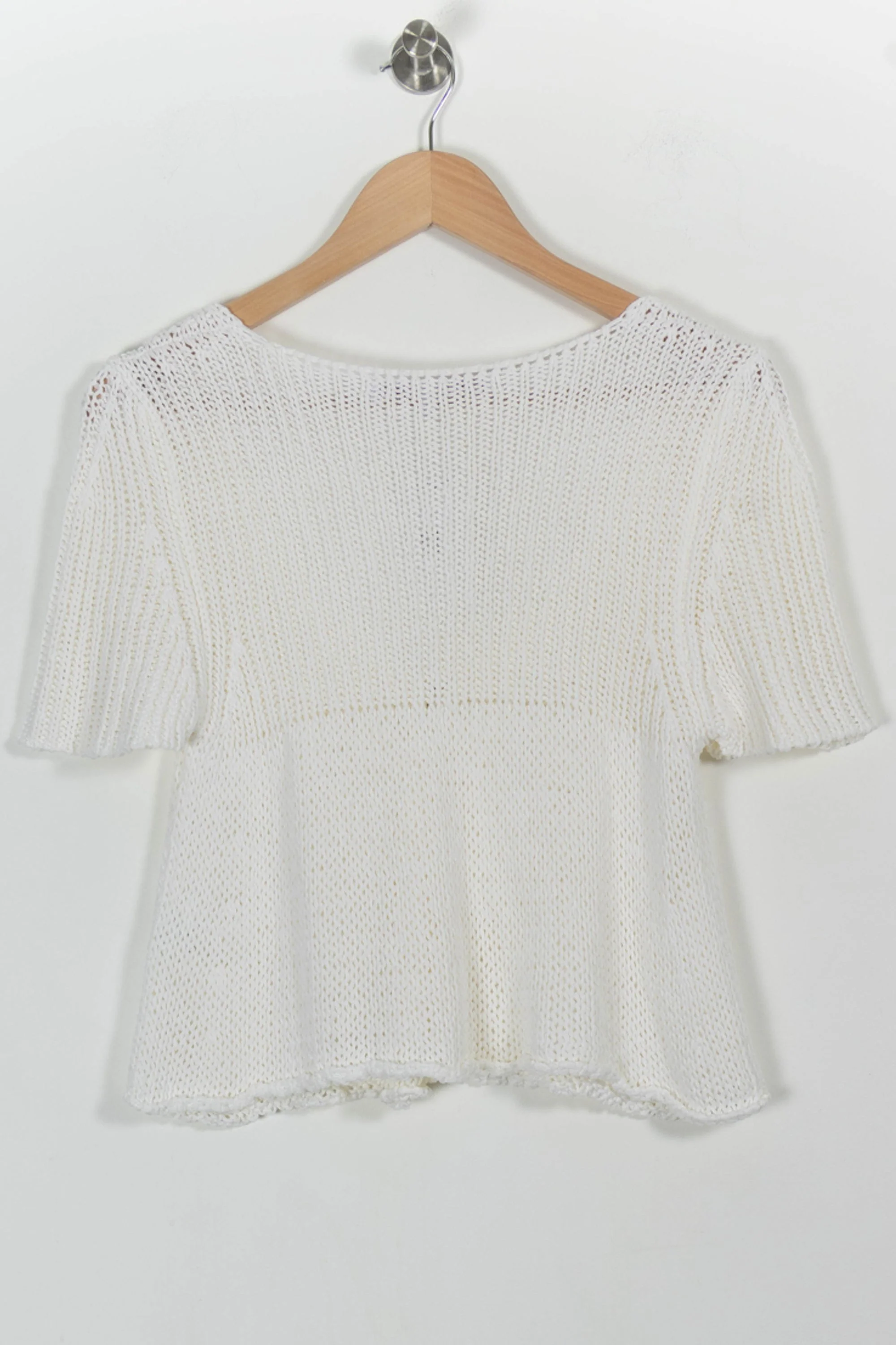 Gilet Blanc - Taille S/36 - Image 4