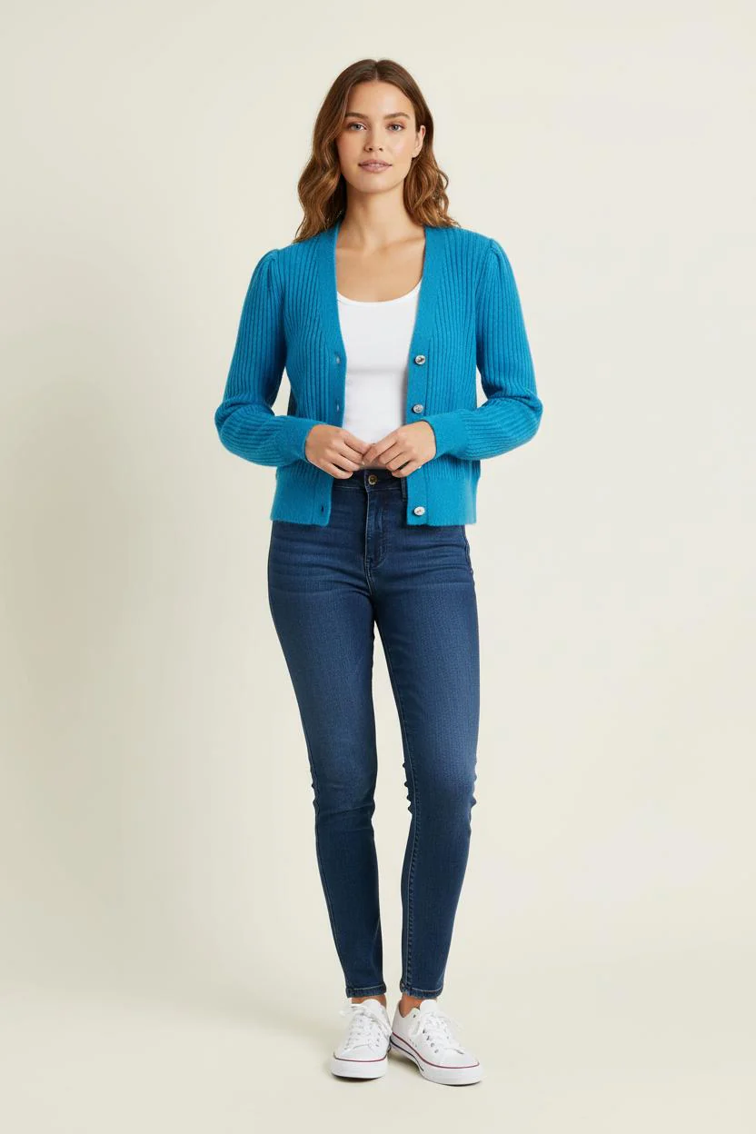 Gilet Bleu - Taille S/36