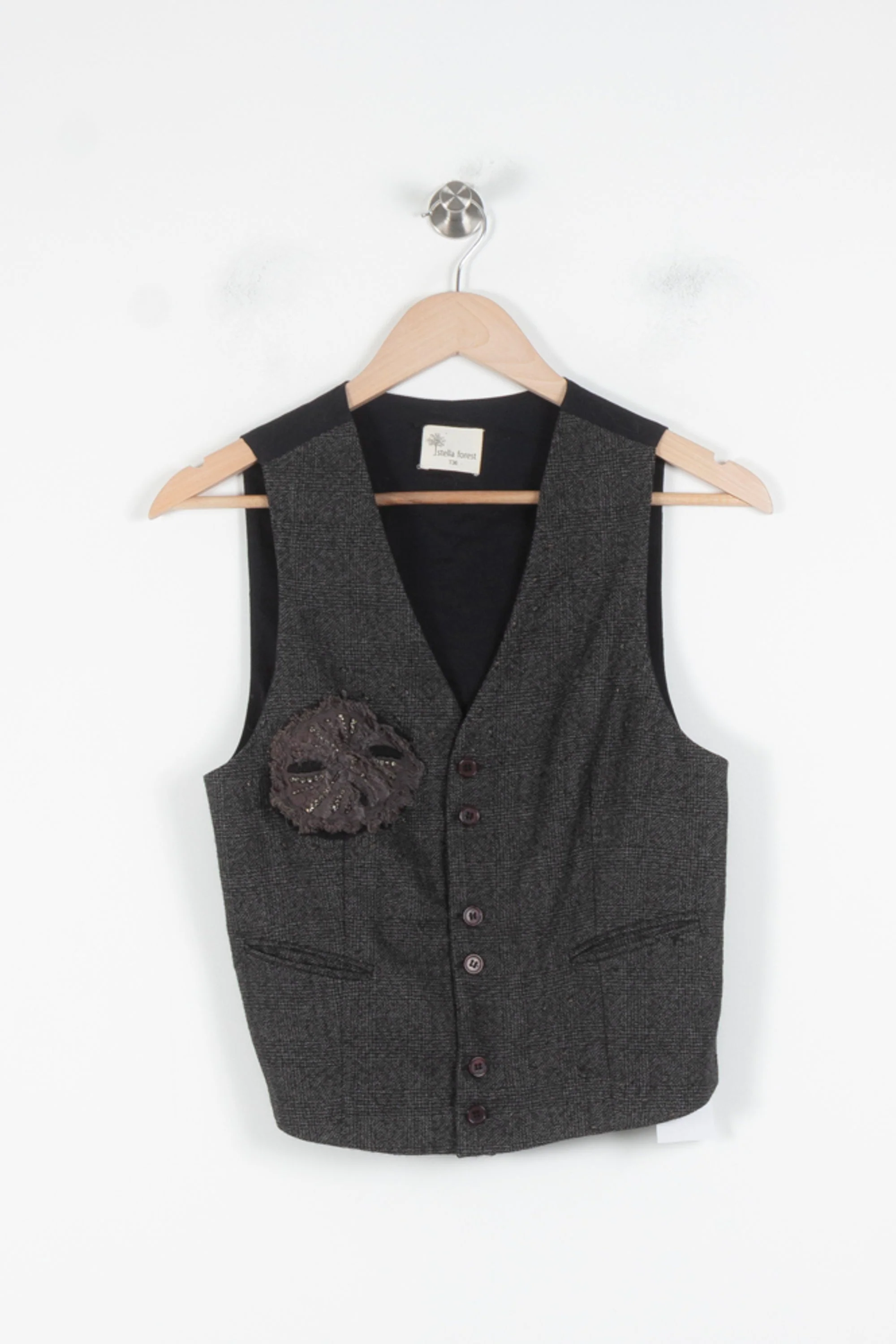 Gilet Gris - Taille S/36 - Image 2