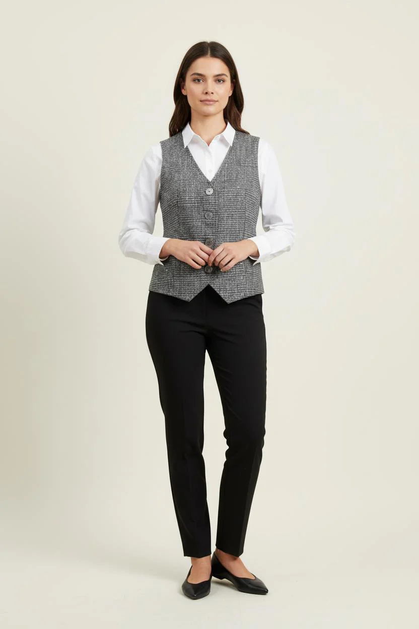 Gilet Gris - Taille XS/34