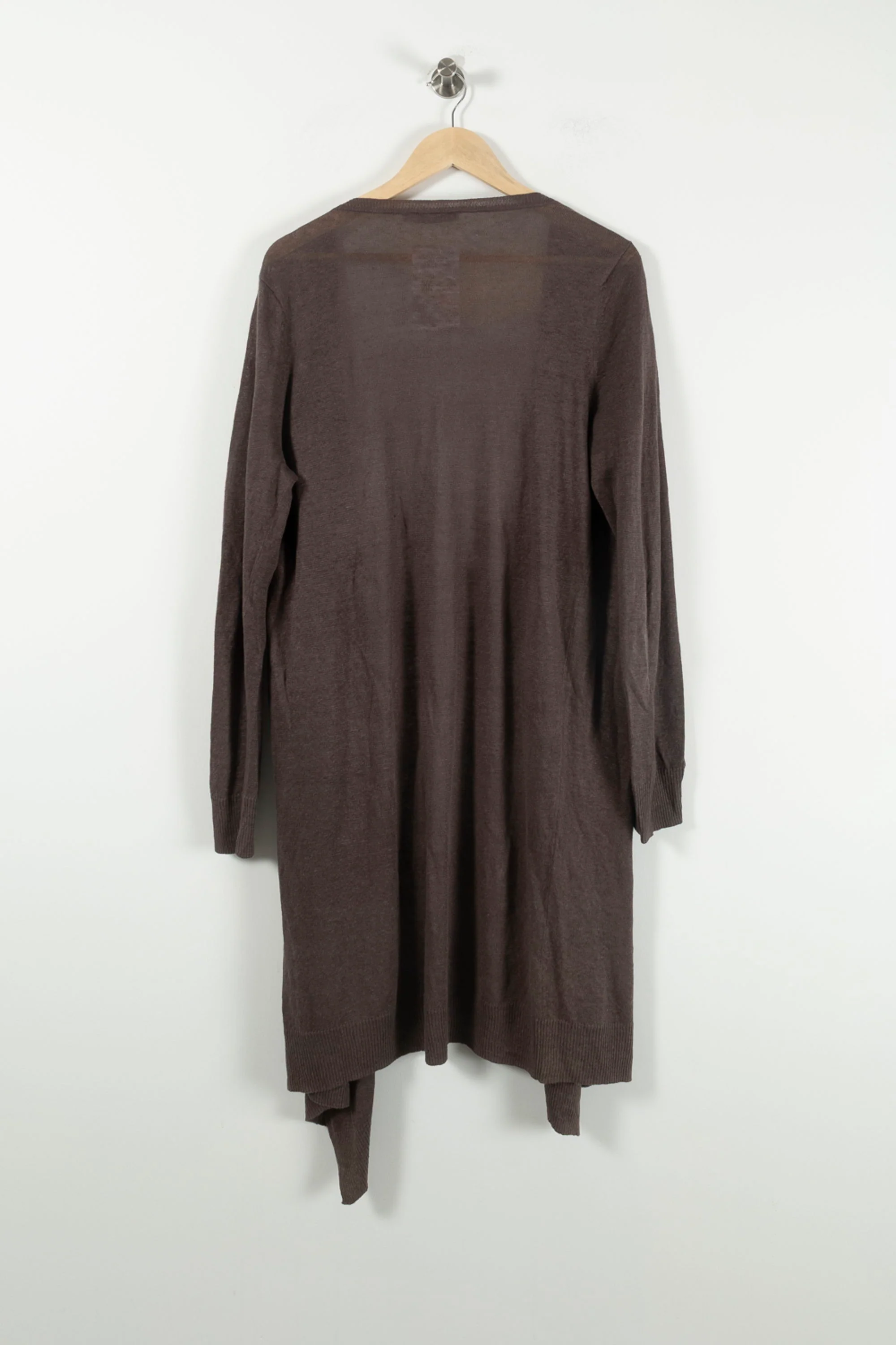 Gilet Long Marron - Taille M/38 - Image 4