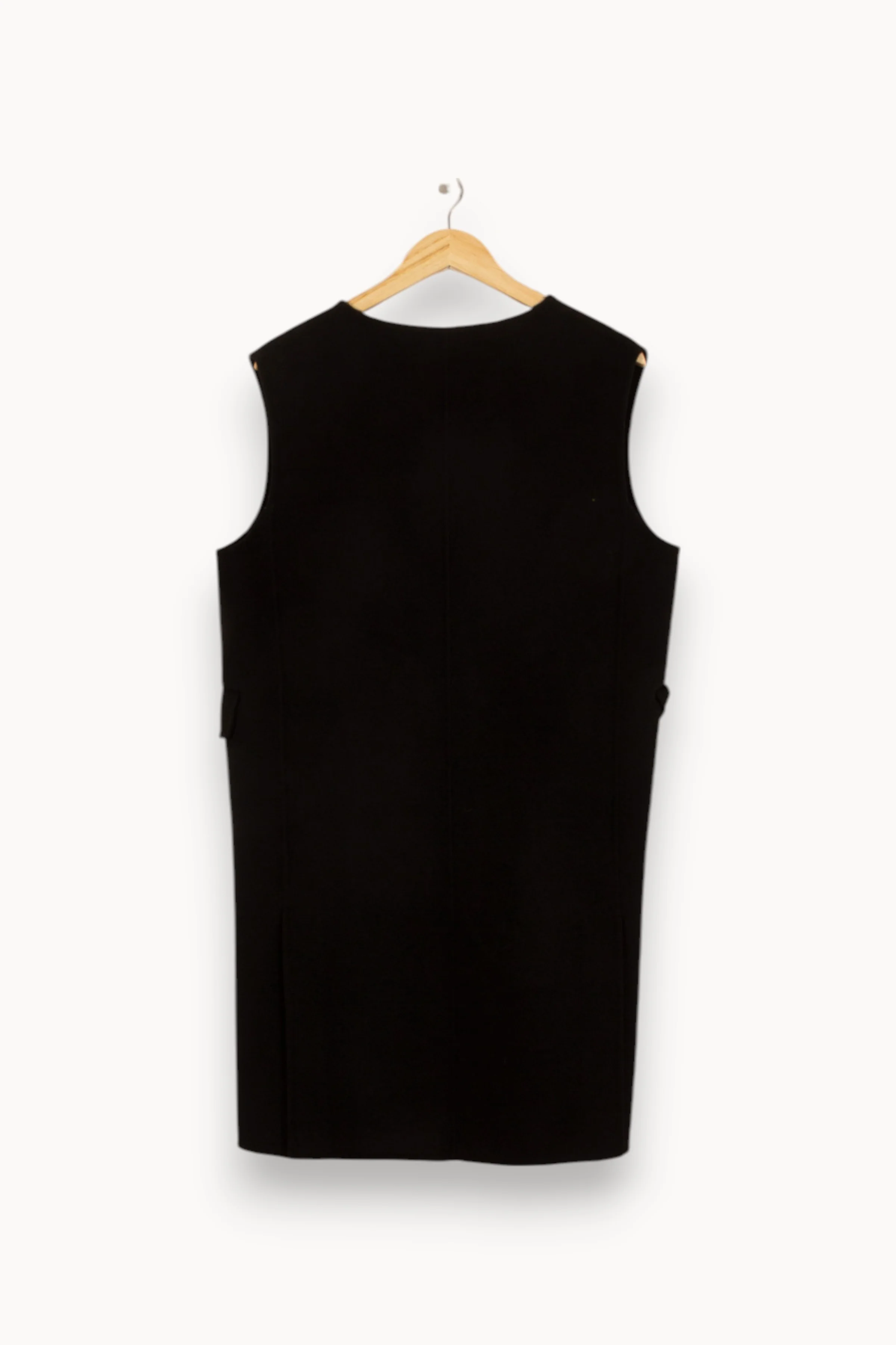 Gilet Long Noir - Taille M/38 - Image 4