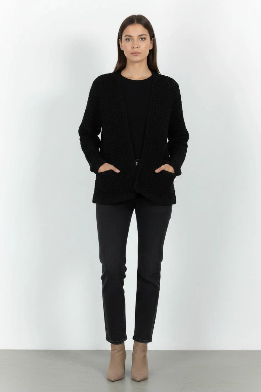 Gilet Noir - Taille L/40