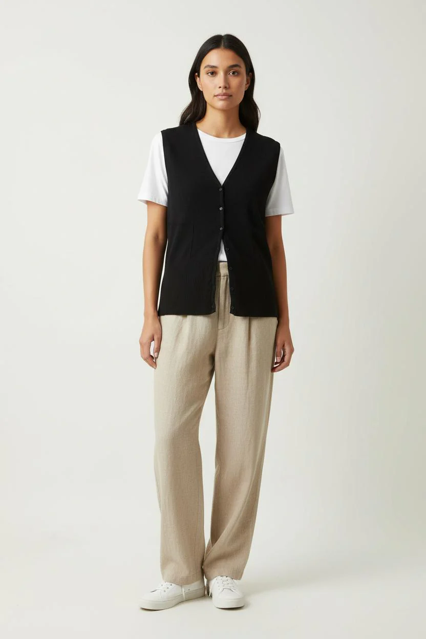Gilet Noir - Taille M/38